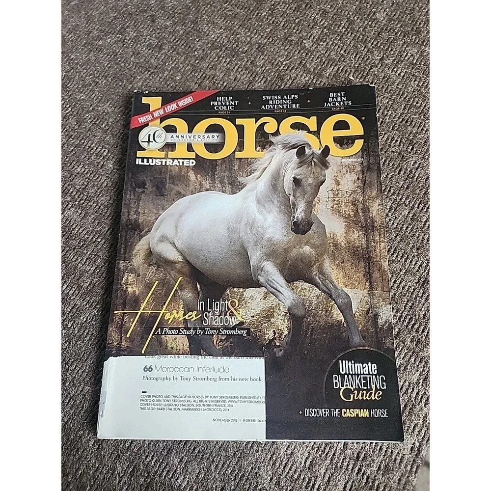 horse illustrated magazine 2016 Year Every Month Address Removed